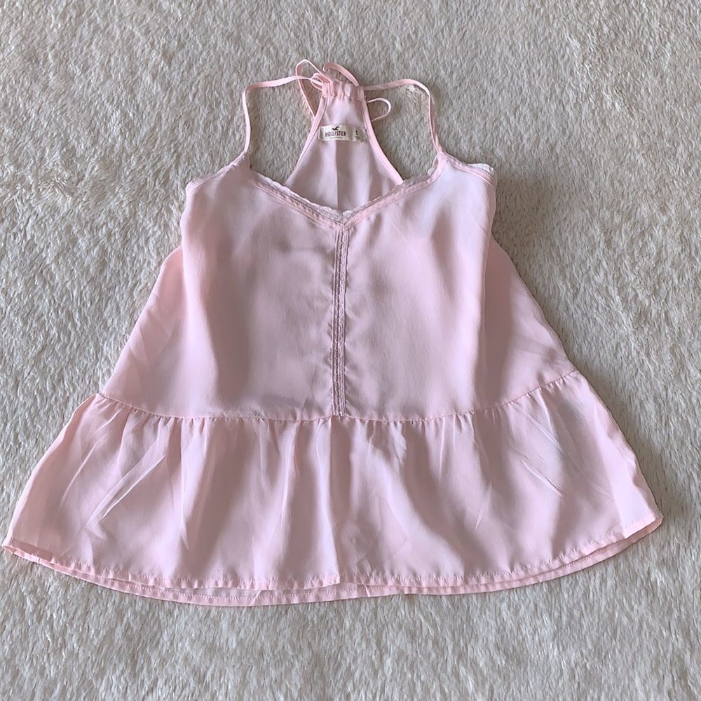 Hollister pink pendulum tank top size small - Picture 5 of 16
